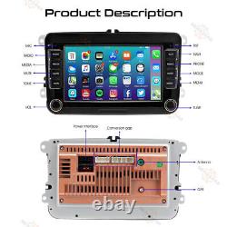 For VW GOLF MK5 MK6 7''Apple Carplay Car Stereo Radio Android 12 Player + TPMS