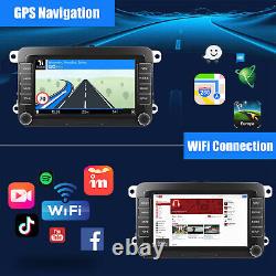 For VW GOLF MK5 MK6 7 Apple Carplay Car Stereo Radio Android 13 GPS Player 16GB