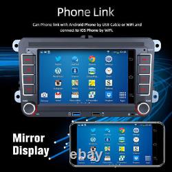 For VW GOLF MK5 MK6 7 Apple Carplay Car Stereo Radio Android 13 Player WIFI GPS