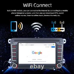 For VW GOLF MK5 MK6 7 Apple Carplay Car Stereo Radio Android 13 Player WIFI GPS