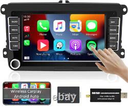 For VW GOLF MK5 MK6 7 DAB+ Carplay Android 11 Car Stereo Radio GPS MP5 Player