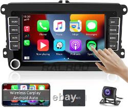 For VW GOLF MK5 MK6 7 Fit Apple Carplay Car Stereo Radio Android 11 GPS Player