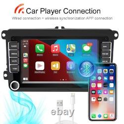 For VW GOLF MK5 MK6 7 Fit Apple Carplay Car Stereo Radio Android 12 GPS Player
