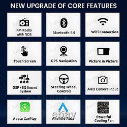 For VW GOLF MK5 MK6 9 Apple Carplay Android 13 Car Stereo Radio Player GPS NAVI