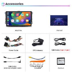 For VW GOLF MK5 MK6 9 Apple Carplay Android 13 Car Stereo Radio Player GPS NAVI