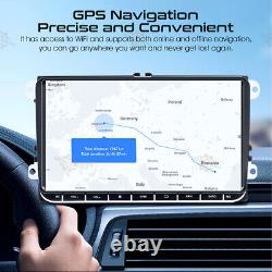 For VW GOLF MK5 MK6 9 Apple Carplay Car Stereo Radio Android 12 Player GPS