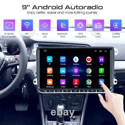 For VW GOLF MK5 MK6 9 Apple Carplay Car Stereo Radio Android 12 Player GPS 32GB