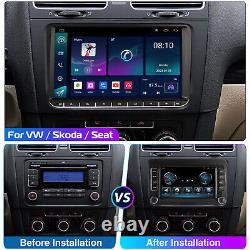 For VW GOLF MK5 MK6 9 Apple Carplay Car Stereo Radio Android 13 GPS Wifi Player