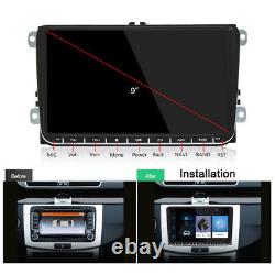 For VW GOLF MK5 MK6 9 Apple Carplay Car Stereo Radio Android 13 Player GPS 32GB