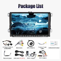 For VW GOLF MK5 MK6 9in Apple Carplay Car Stereo Radio Android 13 Player GPS DAB