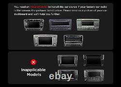 For VW GOLF MK5 MK6 Apple CarPlay Car Stereo Radio Android 13 Player GPS Sat Nav