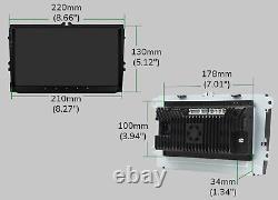 For VW GOLF MK5 MK6 Apple CarPlay Car Stereo Radio Android 13 Player GPS Sat Nav