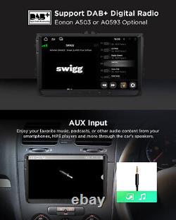 For VW GOLF MK5 MK6 VWA13 CarPlay Car Stereo Radio Android 13 Player GPS Sat Nav