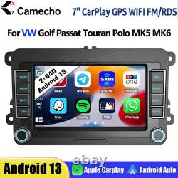 For VW GOLF Polo MK6 7 Apple Carplay Car Stereo Radio Android 13 Player GPS 64G