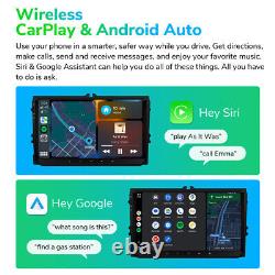 For VW MK5 Golf Stereo Radio 9 Wireless Apple CarPlay Android 13 Player GPS 64G