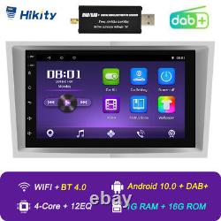 For Vauxhall Astra Corsa Vectra GPS NAVI Android 10 Car Stereo Radio DAB+ Player
