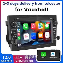 For Vauxhall Corsa C/D Antara Astra H Carplay Car Stereo Radio Player SAT NAV BT