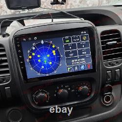 For Vauxhall Vivaro 2014-2020 Car Stereo Radio Player Android Navi GPS FM 4+64GB