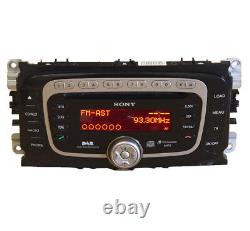 Ford Focus DAB radio with 6 Disc CD MP3 player, Ford Sony car stereo + Code