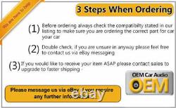 Ford Focus DAB radio with 6 Disc CD MP3 player, Ford Sony car stereo + Code