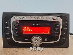 Ford Transit Mk7 Sony Car Radio Stereo CD Player 2007 2008 2009 2010 2011 2012