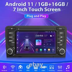 GPS Sat Nav Android11 For Audi A3 2003-2012 S3 RS3 7Car Radio Stereo BT Player