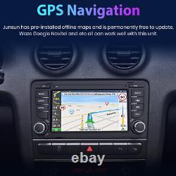 GPS Sat Nav Android11 For Audi A3 2003-2012 S3 RS3 7Car Radio Stereo BT Player