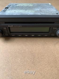 Genuine Audi TT Mk1 Concert CD PlayerRadioHeadunitBOSEStereoCODE IncCLEAN