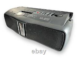 Hitachi CX-200W Stereo Boombox CD Player Vintage Retro Radio FM MW LW