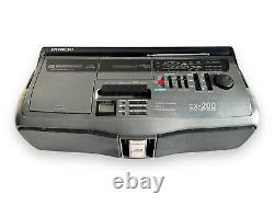 Hitachi CX-200W Stereo Boombox CD Player Vintage Retro Radio FM MW LW