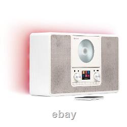 Internet Radio CD Player Bluetooth DAB+ FM Stereo Speaker Digital Radio White