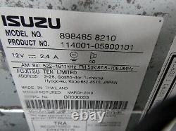 Isuzu D Max Radio Stereo CD Player 1.9DCB 2020 (Code Unknown) 8984858210