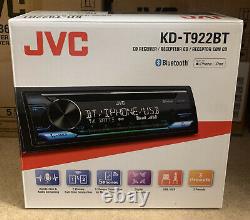 JVC CAR CD USB RADIO STEREO TUNER HEAD UNIT PLAYER iPHONE BLUETOOTH MULTI-COLOUR