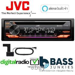JVC KD-DB912BT DAB+ Radio & Aerial Bluetooth CD MP3 USB AUX IN Car Stereo Player