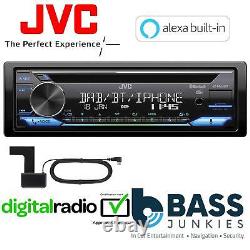 JVC KD-DB912BT DAB+ Radio & Aerial Bluetooth CD MP3 USB AUX IN Car Stereo Player