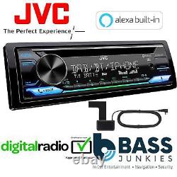 JVC KD-DB912BT DAB+ Radio & Aerial Bluetooth CD MP3 USB AUX IN Car Stereo Player