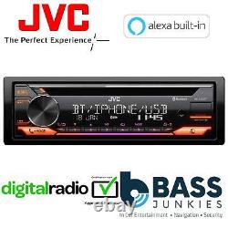 JVC KD-DB912BT DAB+ Radio & Aerial Bluetooth CD MP3 USB AUX IN Car Stereo Player