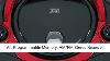 Jensen Cd 490 Portable Stereo Cd Player With Amfm Radio And Aux Line In Red And Black