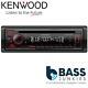 Kenwood Kdc-bt460u Cd Mp3 Usb Aux Bluetooth 4x50 Watts Car Stereo Radio Player