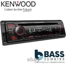 Kenwood KDC-BT460U CD MP3 USB AUX Bluetooth 4x50 Watts Car Stereo Radio Player