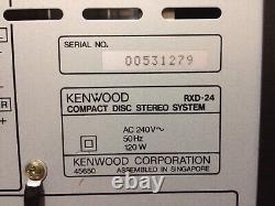 Kenwood RXD-24 Stereo Radio Cassette CD Player, Working with CD Fault
