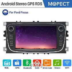 MOPECT 2 DIN 7 Android Car Stereo Radio MP5 Player GPS RDS for Ford Focus Kuga