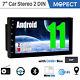 Mopect 7 2 Din Android 11 Dab+ Car Stereo Bluetooth Radio Head Unit Mp5 Player
