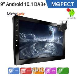 MOPECT DAB+ 9 2 DIN Android 10.1 Car Stereo Audio Radio MP3 MP5 Player Camera