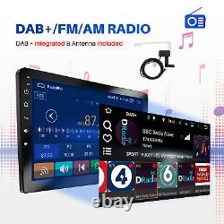 MOPECT DAB+ 9 2 DIN Android 10.1 Car Stereo Audio Radio MP3 MP5 Player Camera