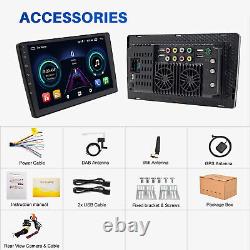 MOPECT DAB+ 9 2 DIN Android 10.1 Car Stereo Audio Radio MP3 MP5 Player Camera