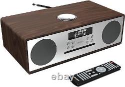 Majority Oakington Bluetooth Hi-Fi Dual Stereo System with CD Player Radio