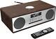 Majority Oakington Bluetooth Hi-fi Dual Stereo System With Cd Player Radio