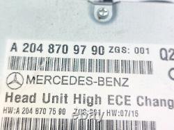 Mercedes Benz C Class W204 2008 CD Player Stereo Radio Head Unit A2048709790