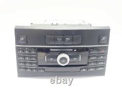 Mercedes E Class Coupe C207 W207 2010 Sat Nav CD Player Stereo Radio Head Unit